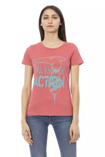 Load image into Gallery viewer, Trussardi Action Chic Pink Short Sleeve Round Neck Tee