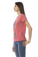 Load image into Gallery viewer, Trussardi Action Chic Fuchsia Short Sleeve Fashion Tee