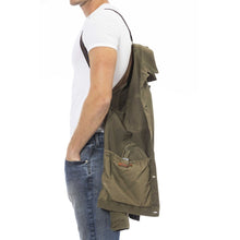 Load image into Gallery viewer, Distretto12 Chic Green Jacket with Backpack Braces