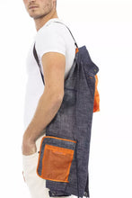 Load image into Gallery viewer, Distretto12 Chic Blue Jacket with Backpack Braces