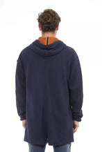Load image into Gallery viewer, Distretto12 Versatile Blue Hooded Jacket with Backpack Feature