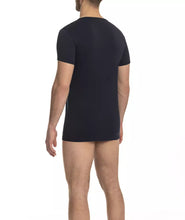 Load image into Gallery viewer, Cavalli Class Sleek Blue Crew Neck Designer T-shirt