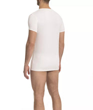 Load image into Gallery viewer, Cavalli Class Elegant V-Neck Cotton Tee with Logo Detail