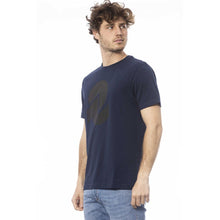 Load image into Gallery viewer, Invicta Elevated Blue Cotton Crew Neck Tee