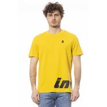 Load image into Gallery viewer, Invicta Sunshine Yellow Crew Neck Tee with Logo Print
