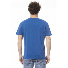 Load image into Gallery viewer, Invicta Elegant Blue Cotton Tee with Chest Logo