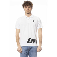 Load image into Gallery viewer, Invicta Elegant White Cotton Polo with Chest Logo