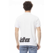 Load image into Gallery viewer, Invicta Elegant White Cotton Polo with Chest Logo