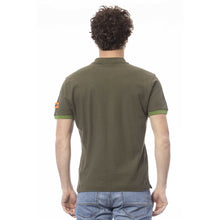 Load image into Gallery viewer, Invicta Elegant Green Cotton Polo with Emblem Detail