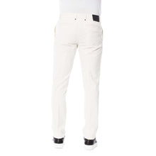 Load image into Gallery viewer, Trussardi Elegant White Cotton Blend Trousers