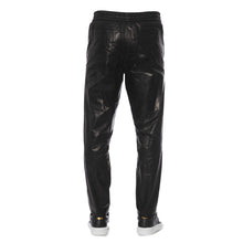 Load image into Gallery viewer, Trussardi Sleek Black Leather Trousers for Men