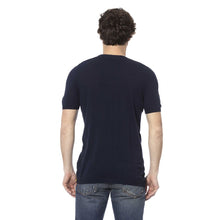 Load image into Gallery viewer, Distretto12 Chic Blue Short Sleeve Sweater