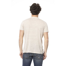 Load image into Gallery viewer, Distretto12 Beige Short Sleeve Linen Sweater