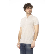 Load image into Gallery viewer, Distretto12 Beige Short Sleeve Linen Sweater