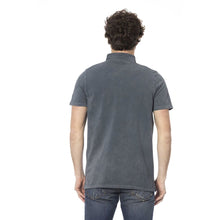 Load image into Gallery viewer, Distretto12 Chic Gray Cotton Sweater with Short Sleeves