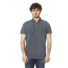 Load image into Gallery viewer, Distretto12 Chic Gray Cotton Sweater with Short Sleeves