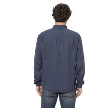 Load image into Gallery viewer, Distretto12 Elegant Blue Linen Shirt for Men