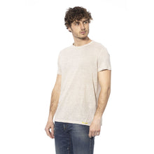 Load image into Gallery viewer, Distretto12 Beige Crew Neck Cotton T-Shirt