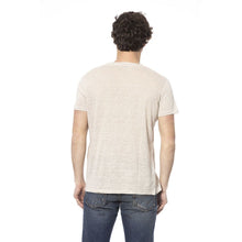 Load image into Gallery viewer, Distretto12 Beige Crew Neck Cotton T-Shirt