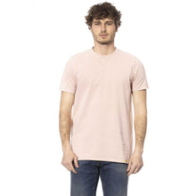Load image into Gallery viewer, Distretto12 Chic Pink Crew Neck Cotton Tee