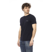 Load image into Gallery viewer, Distretto12 Chic Blue Crew Neck Cotton Tee