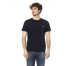Load image into Gallery viewer, Distretto12 Chic Blue Crew Neck Cotton Tee