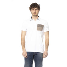 Load image into Gallery viewer, Distretto12 Chic White Cotton Short Sleeve Polo