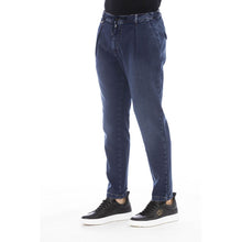 Load image into Gallery viewer, Distretto12 Sleek Blue Denim Jeans with Logo Detail