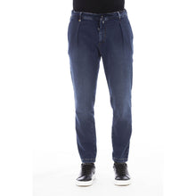 Load image into Gallery viewer, Distretto12 Sleek Blue Denim Jeans with Logo Detail