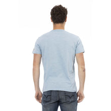 Load image into Gallery viewer, Trussardi Action Elegant Light Blue Cotton Tee for Men
