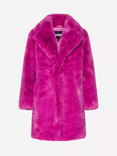 Load image into Gallery viewer, Apparis Chic Pink Faux Fur Jacket - Eco-Friendly Winter Essential