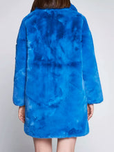 Load image into Gallery viewer, Apparis Chic Sapphire Eco-Fur Jacket – Unparalleled Warmth