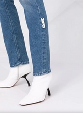 Load image into Gallery viewer, Off-White Elevated Denim Elegance in Striking Blue