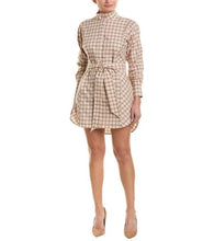 Load image into Gallery viewer, Burberry Iconic Check Cotton Shirt Dress in Sweet Pink