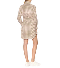 Load image into Gallery viewer, Burberry Iconic Check Cotton Shirt Dress in Sweet Pink