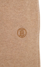 Load image into Gallery viewer, Burberry Elegant Camel Monogram Cashmere Sport Pants