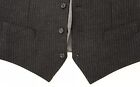 Load image into Gallery viewer, Dolce & Gabbana Gray Striped Wool Dress Vest Gilet