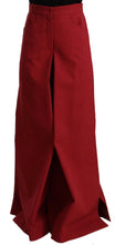 Load image into Gallery viewer, Dolce & Gabbana Elegant High Waist Wide Leg Pants in Red