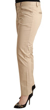 Load image into Gallery viewer, Dolce & Gabbana Elegant Beige Cotton Stretch Skinny Pants