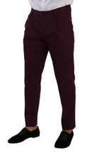Load image into Gallery viewer, Dolce & Gabbana Elegant Purple Chinos for the Modern Man