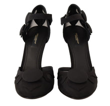 Load image into Gallery viewer, Dolce & Gabbana Elegant Mesh Ankle Strap High Heels Pumps