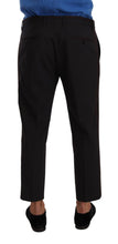Load image into Gallery viewer, Dolce & Gabbana Elegant Cropped Wool Stretch Pants