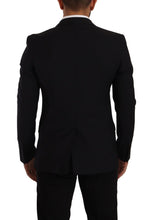 Load image into Gallery viewer, Dolce & Gabbana Elegant Black Martini Slim Fit Blazer and Vest