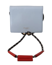 Load image into Gallery viewer, Dolce & Gabbana Elegant Light Blue Leather Bifold Wallet