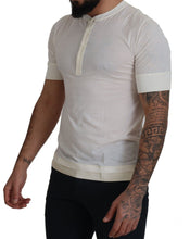Load image into Gallery viewer, Dolce & Gabbana Elegant Off-White Silk Blend Crew Neck Tee