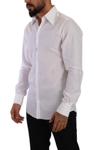 Load image into Gallery viewer, Dolce & Gabbana Elegant White Cotton Dress Shirt - Slim Fit