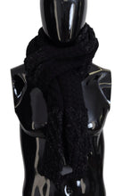 Load image into Gallery viewer, Dolce & Gabbana Elite Black Wool Blend Men's Scarf
