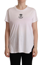 Load image into Gallery viewer, Dolce & Gabbana Elegant Collared Crown Print Tee