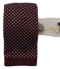 Load image into Gallery viewer, Lanvin Elegant Bordeaux Silk Bow Tie