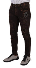 Load image into Gallery viewer, Dolce & Gabbana Slim Fit Distressed Skinny Denim Jeans